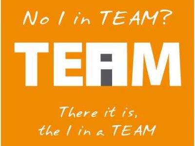 No I in team? Found it!