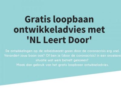 Gratis loopbaan ontwikkeladvies met NL Leert Door (vol)