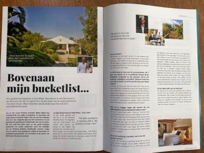 Bovenaan mijn bucketlist…