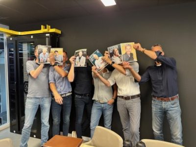 De Coverworkshop is zeker alleen voor vrouwen?